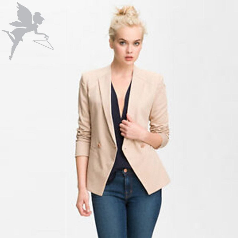 TRUTH AND PRIDE Blush Structured Blazer